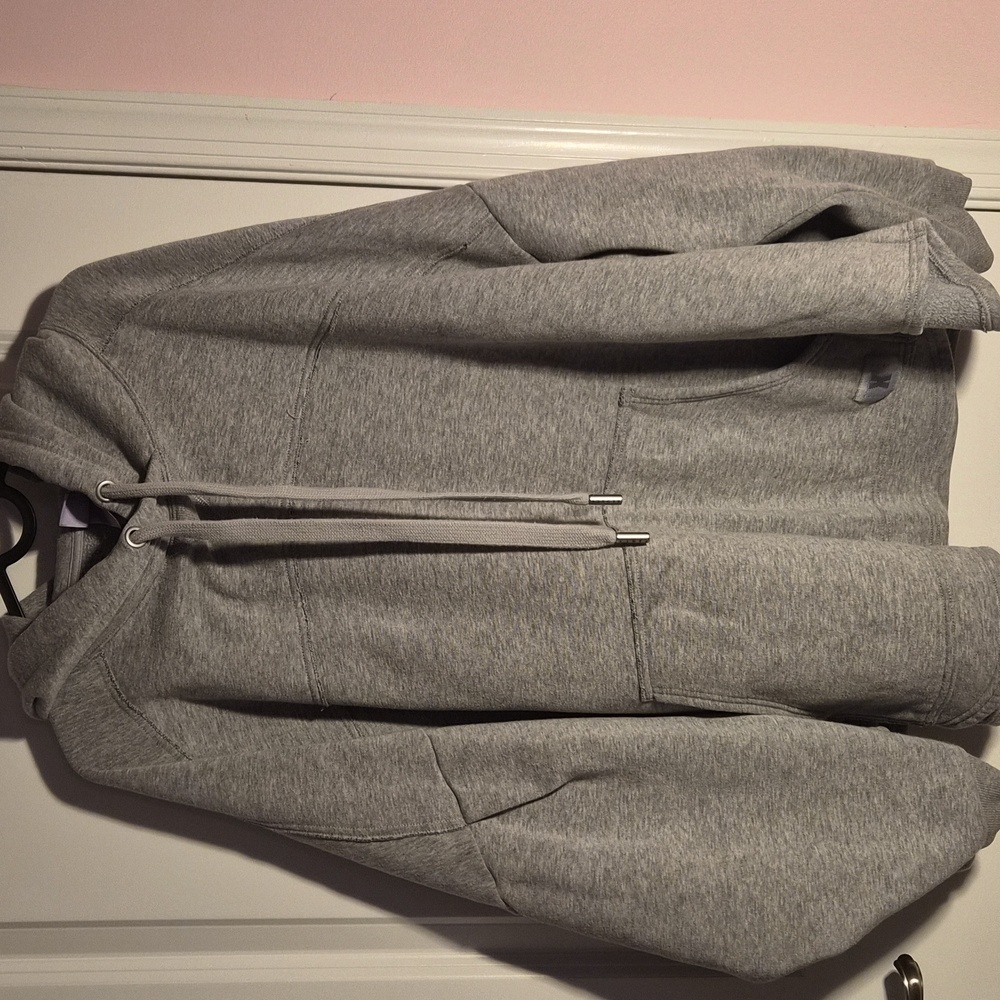 Savage X Fenty Essential Oversized Hoodie -Grey - Picture 2 of 4